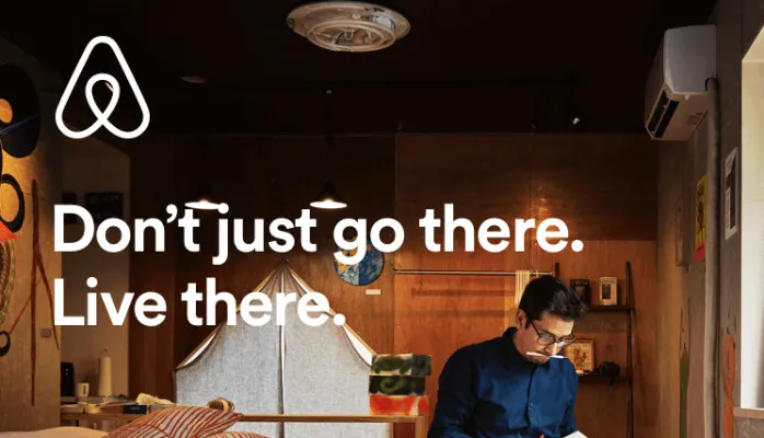 Airbnb -With its -LiveThere campaign