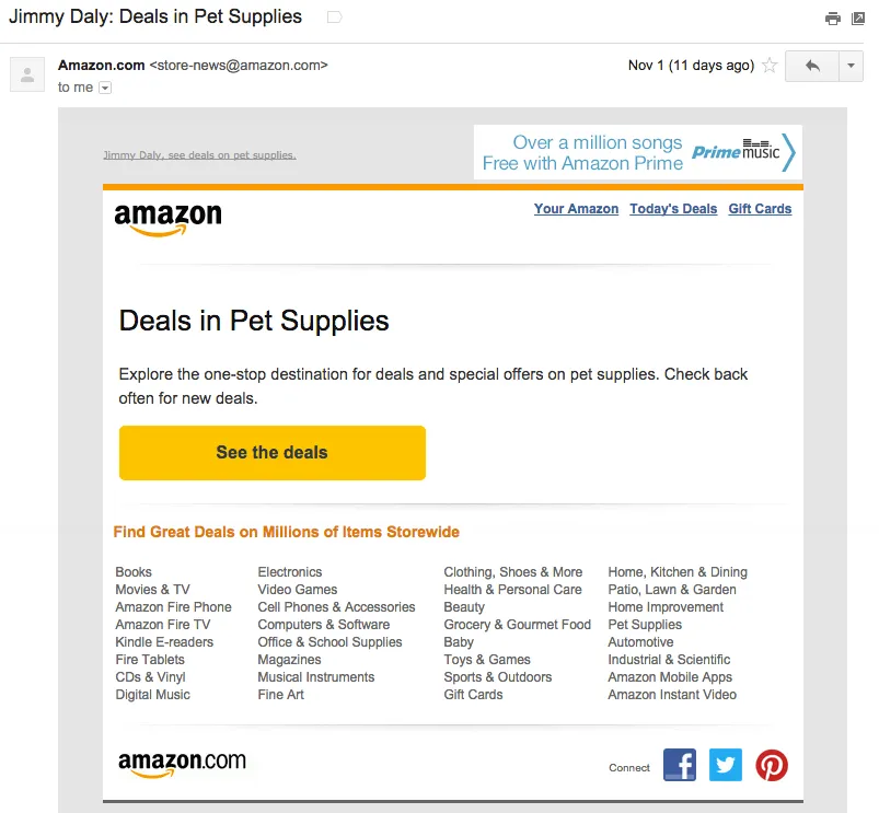 amazon Automated Email Campaigns